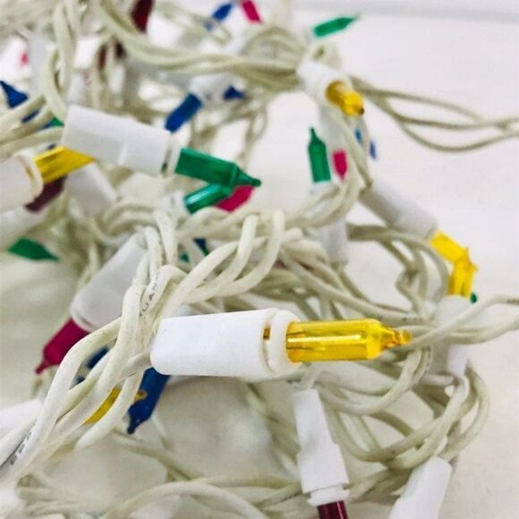 Vintage Christmas Outdoor/indoor Lights 8 yds - Picture 5 of 5